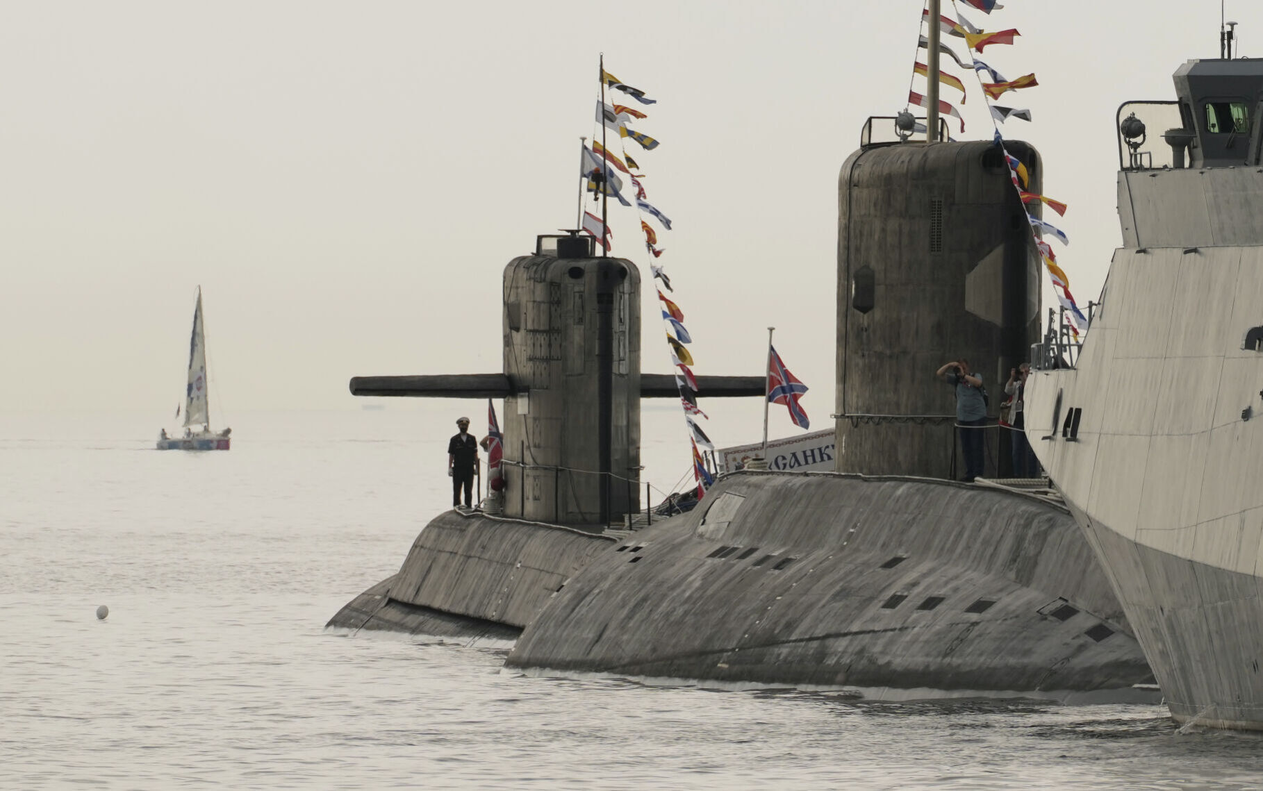 APTOPIX Russia Naval Show